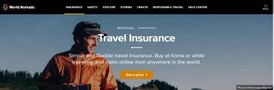 Apa yang Perlu Tahu Tentang Insurans Perjalanan Nomad Dunia : Halaman utama insurans perjalanan nomad dunia