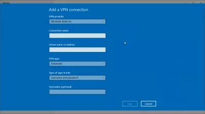 Cách thiết lập VPN trên Windows 10 : Thiết lập kết nối VPN trên Windows 10